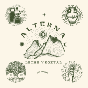 ALTERNA. Design, Traditional illustration, Br, ing, Identit, and Packaging project by Fabry Salgado - 05.10.2021