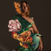 "Sensual Garden". Un proyecto de Dirección de arte y Collage de Kristina Hoshovska - 08.04.2022