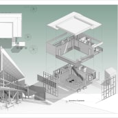 Modelo de vivienda en Revit - Casa DOM. Un proyecto de Diseño, Arquitectura, Arquitectura interior y Diseño de interiores de Kevin Nakover Sarmiento Gomez - 03.06.2022