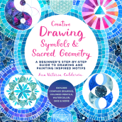 Creative Drawing Symbols and Sacred Geometry (book). Traditional illustration, Fine Arts, Watercolor Painting, Editorial Illustration, and Colored Pencil Drawing project by Ana Victoria Calderon - 08.08.2022