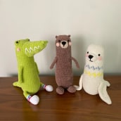 Mi proyecto del curso: Crochet: crea y transforma tus amigurumis. Un proyecto de Artesanía, Diseño de juguetes, Tejido, DIY, Crochet, Amigurumi y Diseño textil de jiselle_orozco - 07.08.2022