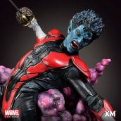 Nightcrawler (Classic) 1/4 Scale - XM Studios. Sculpture, Comic, and 3D Modeling project by Juan Novelletto - 08.06.2022