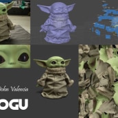 GROGU _Mi proyecto del curso: Introducción a la fotogrametría 3D. Un progetto di 3D, Modellazione 3D, Videogiochi, Progettazione 3D e Progettazione di videogiochi di John Alexander Valencia Escobar - 17.08.2022