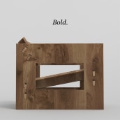 BOLD - Plywood CNC armchair. Un proyecto de Diseño, creación de muebles					, Diseño industrial, Diseño de producto, Carpintería y Fabricación digital						 de Tornike Topchishvili - 17.07.2022