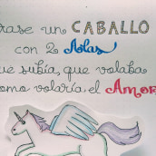 Caballo Místico: Una canción ilustrada con Handlettering. Music, Lettering, Drawing, H, and Lettering project by Laura Ceballos Flórez - 08.29.2022