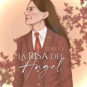 Portada "La risa del ángel". Design, Traditional illustration, Editorial Design, and Editorial Illustration project by Marina Velveth - 09.02.2022