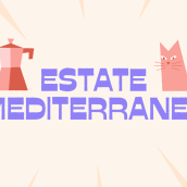 Estate Mediterranea - An Animated Series of Spot Illustrations. Traditional illustration, Motion Graphics, Animation, T, pograph, 2D Animation, T, pograph, and Design project by Francesco Mugnaini - 09.05.2022