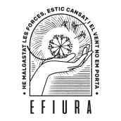 EFIURA -  band t-shirt. Un projet de Illustration traditionnelle de Gerard Serrano Salvi - 25.08.2022
