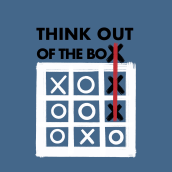 THINK OUT OF THE BOX. Design, Illustration, and Drawing project by Vares Ayubi - 09.05.2022