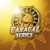 Mascot logo Caracal Series . Un proyecto de Diseño e Ilustración tradicional de Jonathan Victoria - 14.05.2021
