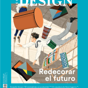 ICON Design Magazine (El País). Illustration, Architectural Illustration, Editorial Illustration, and Gouache Painting project by Jordi Labanda - 09.19.2022
