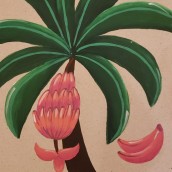 My project for course: Acrylic Painting: Create Colorful Tropical Art Ein Projekt aus dem Bereich Malerei, Malerei mit Acr, l und Naturalistische Illustration von Carol Tomazetti - 21.09.2021