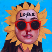 Loser. Traditional illustration & Industrial Design project by David Londoño Pérez - 04.21.2020