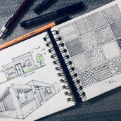 Mi proyecto del curso: Introducción al dibujo arquitectónico a mano alzada. Architecture, and Architectural Illustration project by yicauryth - 09.24.2022