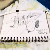 Mi proyecto del curso: Sketchbook con hand lettering: técnicas para desbloquear tu creatividad. Sketching, Creativit, and Drawing project by m j - 10.06.2022