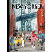 The New Yorker Cover, September 2022. Un proyecto de Ilustración tradicional de Victoria Tentler-Krylov - 11.10.2022