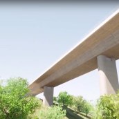 Viaductos tramo Lorca – Pulpi. Un proyecto de 3D, Arquitectura, Animación 3D y Modelado 3D de Daniel Briones Calleja - 13.10.2022