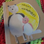 Mi proyecto del curso: Amigos inseparables . Traditional illustration, Fine Arts, Painting, Pencil Drawing, Drawing, Watercolor Painting, Children's Illustration, and Narrative project by Felicitas Martin Lacoren - 10.19.2022