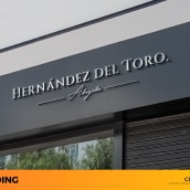 Hernández del Toro - Abogados. Br, ing e Identidade, e Design gráfico projeto de All Hdez - 19.10.2022