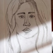 Mój projekt z kursu: Szkicowanie portretów: odkrywaj ludzką twarz. Esboçado, Desenho, Desenho de retrato, Desenho artístico, e Sketchbook projeto de Natalia Tomczak - 23.10.2022