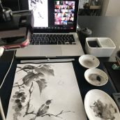 Koshu Online events : workshops, demonstrations, Lectures. Ilustração, Artesanato, Pintura, Caligrafia e Ilustração com tinta projeto de Koshu - 28.10.2022
