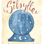 Sibylle "La devineresse" . Lettering, Brush Painting, H, Lettering & Ink Illustration project by guillermina_scaraffia - 11.03.2022