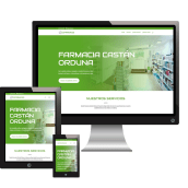 Cofarma - Farmacia Castán Orduna. Un proyecto de Diseño Web y Desarrollo Web de Jorge Grau castan - 01.09.2022