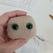 Mi proyecto del curso: Amigurumis: personas tejidas a crochet. Un proyecto de Artesanía, Diseño de juguetes, Tejido, Crochet, Amigurumi y Diseño textil de tementa - 08.11.2022