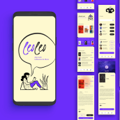 Leoleo - App de lectura. Een project van UX / UI,  Br, ing en identiteit, Grafisch ontwerp, Informatiearchitectuur, Interactief ontwerp, Productontwerp,  Icoonontwerp, Logo-ontwerp, Mobiel ontwerp, Digitaal ontwerp, App-ontwerp y Digitaal productontwerp van Isabel Crespo - 10.11.2022