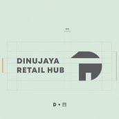Dinujaya Retail Hub - Log design. Br, ing e Identidade, e Design de logotipo projeto de Muhammad Hasny - 18.06.2022