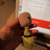 Mi proyecto del curso: Amigurumis: tejido de marionetas de dedo a crochet. Crochet, Amigurumi, and Textile Design project by parruix - 03.06.2023