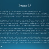 Poema ejemplo del Poemario "Pasión sin Compasión". Creative Writing project by Miguel Enrique Cavero Bravo - 12.19.2022