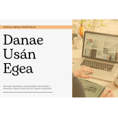 Social media portfolio. Marketing digital projeto de DANAE Usán Egea - 15.10.2021
