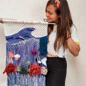 Creación y diseño textil. Un proyecto de Artesanía, Moda, Diseño de moda, Costura, Decoración de interiores e Instagram de Melanie Cadavid Nieto - 05.05.2021