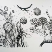Lithography. Un proyecto de Ilustración tradicional, Bellas Artes y Estampación de Kariina Moosegård - 16.01.2023