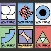 Festival Gau irekia Ein Projekt aus dem Bereich Br, ing und Identität und Grafikdesign von Haizea Dobaran Montes - 16.01.2023