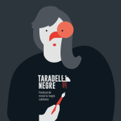 'TARADELL NEGRE'. Un proyecto de Ilustración tradicional, Publicidad, Dirección de arte, Br e ing e Identidad de Alba Ortega Codina - 16.01.2023