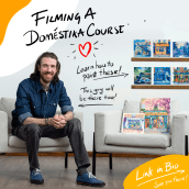 Filming with Domestika!. Traditional illustration, Fine Arts, Painting, Sketching, Watercolor Painting, Acr, lic Painting, Brush Painting, Sketchbook, and Gouache Painting project by Mike Thomas - 01.24.2023