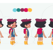 My course project: Character design for animation with Photoshop. Animation, Character Design, and Character Animation project by Ana Alves - 05.23.2022