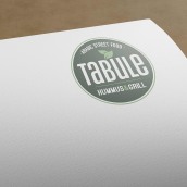 Tabule. Un proyecto de Diseño gráfico, Diseño de logotipos y Diseño de papelería				 de Diego Equis De - 01.02.2023