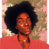 My project for course: Portrait Illustration Techniques with Illustrator and Photoshop. Un progetto di Illustrazione tradizionale, Illustrazione digitale e Ritratto illustrato di Alice Souza - 07.02.2023