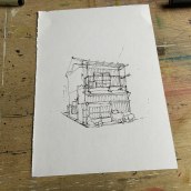 My project for course: Expressive Architectural Sketching with Colored Markers. Esboçado, Desenho, Ilustração arquitetônica, Sketchbook e Ilustração com tinta projeto de Darren Riley - 11.02.2023