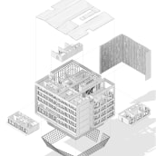 Mi proyecto del curso: Modelado de edificios paramétricos con Revit. Un proyecto de 3D, Arquitectura, Arquitectura interior, Modelado 3D, Arquitectura digital y Visualización arquitectónica de Jorge Santos - 17.02.2023