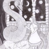 My project for course: Fairy-Tale Illustration with Pen and Ink. Un proyecto de Dibujo, Dibujo artístico e Ilustración con tinta de biruteis - 21.02.2023