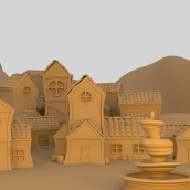 Mi escenario. Un proyecto de 3D, Modelado 3D y Diseño 3D de Eleazar Tzontecomani - 20.02.2023