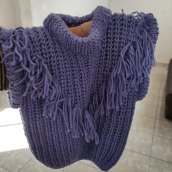 Chaleco Victoria. Un proyecto de Moda, Diseño de moda, Tejido, DIY, Crochet y Diseño textil de Vale Val - 27.04.2022
