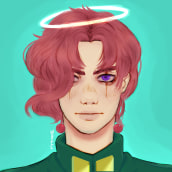 Kakyoin. Traditional illustration, and Drawing project by Gabriela Branco - 03.10.2023