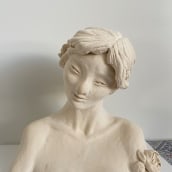 Mi proyecto del curso: Introducción a la escultura figurativa con arcilla. Un proyecto de Bellas Artes y Escultura de Salma Kazmi - 28.02.2023