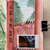 Mi Proyecto del curso: Cuaderno de viaje en acuarela. Un proyecto de Ilustración tradicional, Pintura a la acuarela, Ilustración arquitectónica y Sketchbook de Alba Cid - 12.04.2022