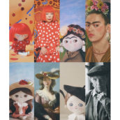 PROYECTO MUJERES ARTISTAS. Un proyecto de Diseño de personajes, Artesanía, Diseño de juguetes, Costura, Art to y Diseño textil de Elena Sánchez Santos - 29.03.2023